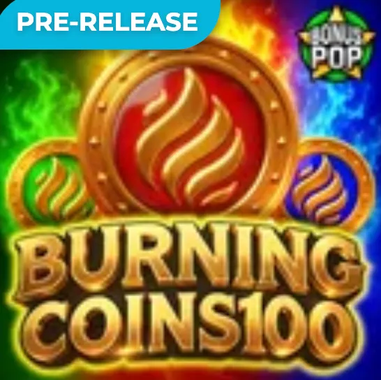 Slot Burning Coins 100